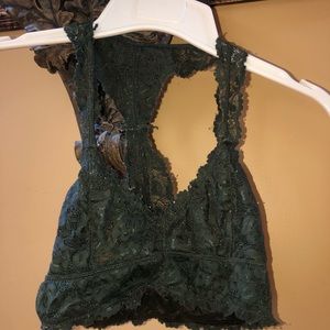 Green bralette